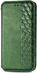 Чехол-книжка Getman Cubic Wallet для для Xiaomi Redmi 13C - Navy Green