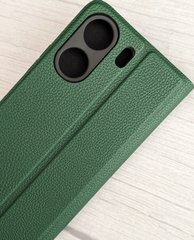 Чехол-книжка JR Elegant для Xiaomi Redmi 13C - Navy Green