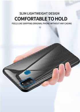 TPU+Glass чохол Twist для Samsung M30s / M21 - Blue