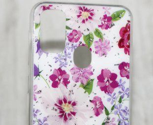Силіконовий чохол із малюнком для Samsung Galaxy M30S - Квітка