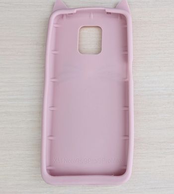 3D об'ємний чохол для Xiaomi Redmi Note 9S / Note 9 Pro - Pink