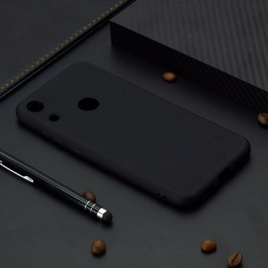 Силиконовый чехол для Huawei Honor 8A "черный"