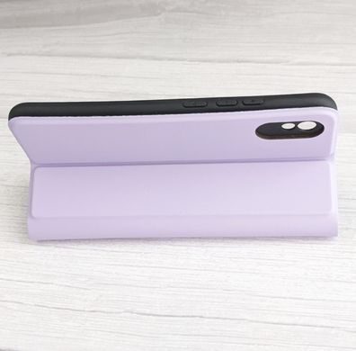 Чехол (книжка) Abstract для Xiaomi Redmi 9A - Lilac