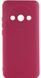 Защитный чехол Hybrid Premium Silicone Case для Xiaomi Redmi A3 - Dark Red