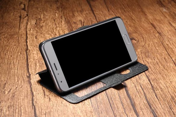 Чехол (книжка) с окошком для Motorola Moto E4 - Black