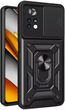 Ударопрочный чехол GETMAN для Xiaomi Poco M4 Pro 4G - Navy Black