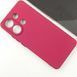 Чехол Hybrid Premium Silicone Case для Xiaomi Redmi Note 13 - Dark Red (19672). Фото 3 из 18