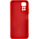 Захисний чохол Hybrid Silicone Case для Xiaomi Redmi Note 11 - Red (25846). Фото 2 із 4