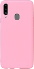 Силиконовый чехол для Samsung Galaxy A20S - Pink