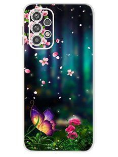 Силіконовий (TPU) чохол із малюнком для Samsung Galaxy A23 - Ніч