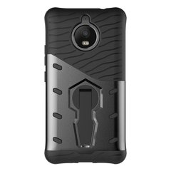 Защитный чехол Hybrid для Motorola Moto E4 Plus "черный"