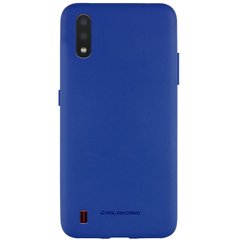 TPU чехол Molan Cano Matte для Samsung Galaxy A01 - Blue
