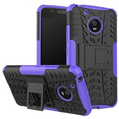 Противоударный чехол для Motorola Moto G5 "фиолетовый"