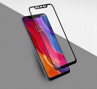 3D (Full Cover) защитное стекло для Xiaomi Mi 8