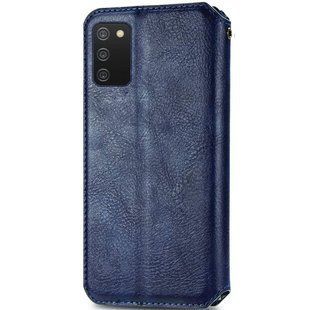 Чохол (книжка) Abstract для Samsung Galaxy A02s - Blue