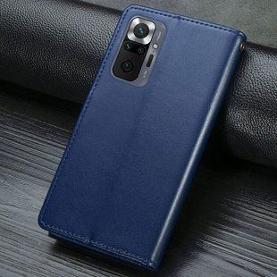 Чехол-книжка JR Original для Xiaomi Redmi Note 10 Pro - Dark Blue