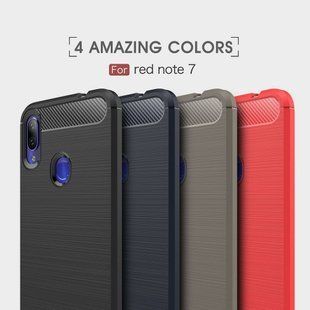 Защитный чехол Hybrid Carbon для Xiaomi Redmi Note 7 / Note 7 Pro