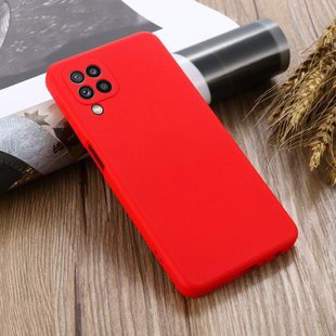 Защитный чехол Hybrid Silicone Case для Samsung Galaxy M32 / M22 - Red