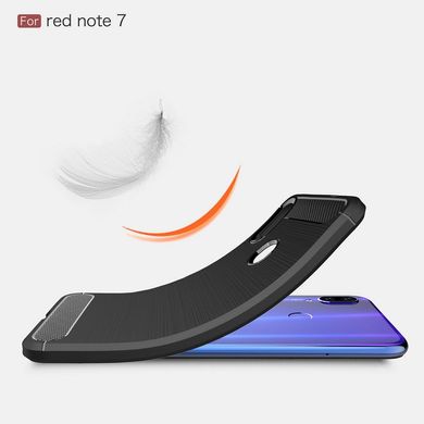 Захисний чохол Hybrid Carbon для Xiaomi Redmi Note 7 / Note 7 Pro - Black