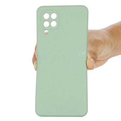 Защитный чехол Hybrid Silicone Case для Samsung Galaxy M32 / M22 - Light Green