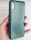 TPU чехол Lite Carbon для Xiaomi Redmi 9A  - Green (14968). Фото 3 из 4