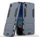 Ударопрочный чехол с подставкой для Huawei Y5 2019 / Honor 8S - Dark Blue