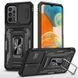 Удароміцний чохол Hybrid Ring Camshield для Samsung Galaxy A13 - Dark Black