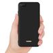 Матовый TPU чехол для Xiaomi Redmi 6A - Black (55331). Фото 2 из 6