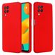 Защитный чехол Hybrid Silicone Case для Samsung Galaxy M32 / M22 - Red (9533). Фото 3 из 10