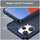 Захисний чохол Hybrid Carbon для Xiaomi Redmi 12 - Blue (15292). Фото 5 із 8