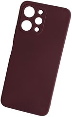 Защитный чехол Hybrid Premium Silicone Case для Xiaomi Redmi 12 - Dark Red