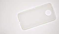 Силиконовый чехол для Motorola Moto G5s Plus "белый"