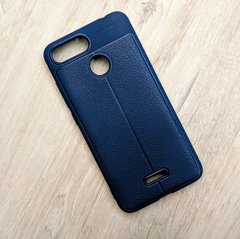 Захисний чохол Hybrid Leather для Xiaomi Redmi 6 - Blue