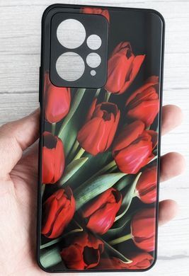 TPU+Glass чехол Twist для Xiaomi Redmi Note 12 - Red
