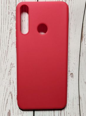 Силіконовий (Soft-Touch) чохол для Huawei Y6p - Red
