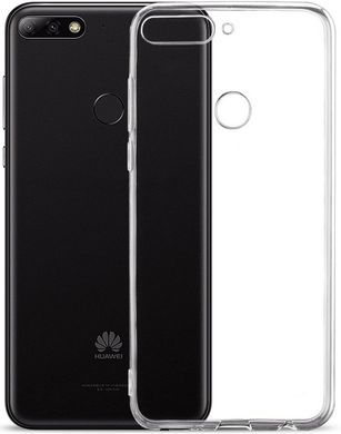Прозорий силіконовий чохол для Huawei Y6 Prime (2018)