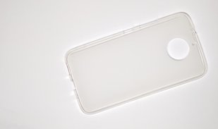 Матовый TPU чехол для Motorola Moto G5s Plus XT1805 - White