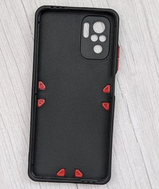 Силіконовий чохол Ribbed Protection для Xiaomi Redmi Note 10 / Note 10s - Black