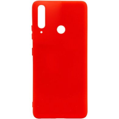 Силиконовый (Soft-Touch) чехол для Huawei Y6p - Red