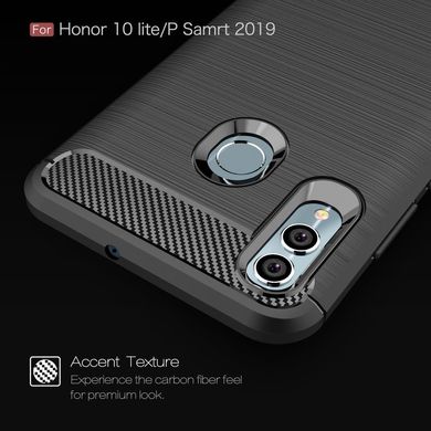 Чехол Hybrid Carbon для Huawei Honor 10 Lite - Black