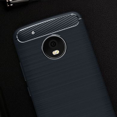 Силіконовий чохол Hybrid Carbon для Motorola Moto G5 Plus - Black