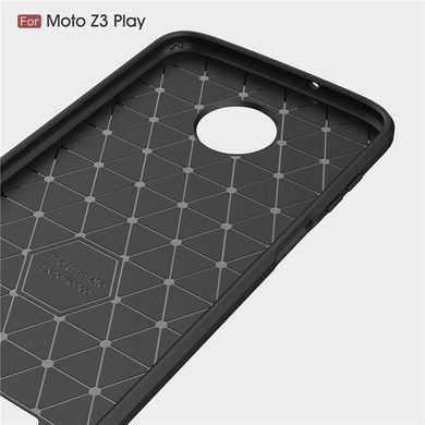 Силіконовий чохол Hybrid Carbon для Motorola Moto Z3 Play