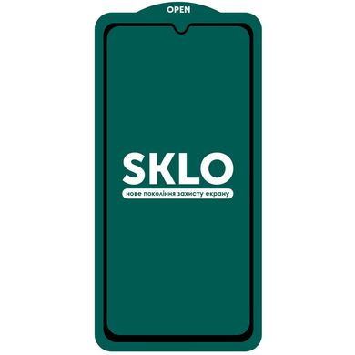 Захисне скло SKLO 5D (full glue) для Xiaomi Redmi 9