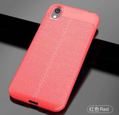 Чохол Hybrid Leather для Huawei Y5 2019 - Red
