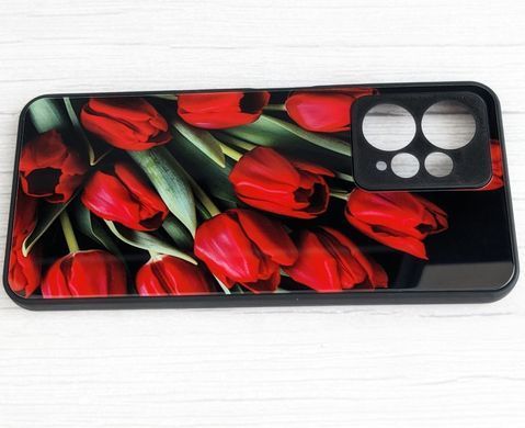 TPU+Glass чехол Twist для Xiaomi Redmi Note 12 - Red