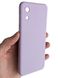 Силиконовый чехол Toto для Samsung Galaxy A03 Core - Purple (34672). Фото 1 из 10