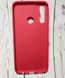 Силиконовый (Soft-Touch) чехол для Huawei Y6p - Red (33961). Фото 4 из 4