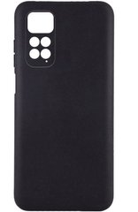 Силиконовый (TPU) чехол для Xiaomi Redmi Note 11 - Black