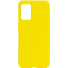 Силиконовый (TPU) чехол для Samsung Galaxy A03s - Yellow