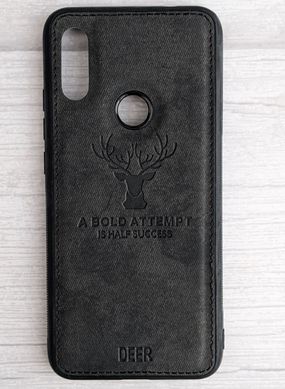 Чохол з тканинною поверхнею Deer для Xiaomi Redmi 7 - Black